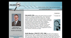 Desktop Screenshot of failsafe-cpa.com